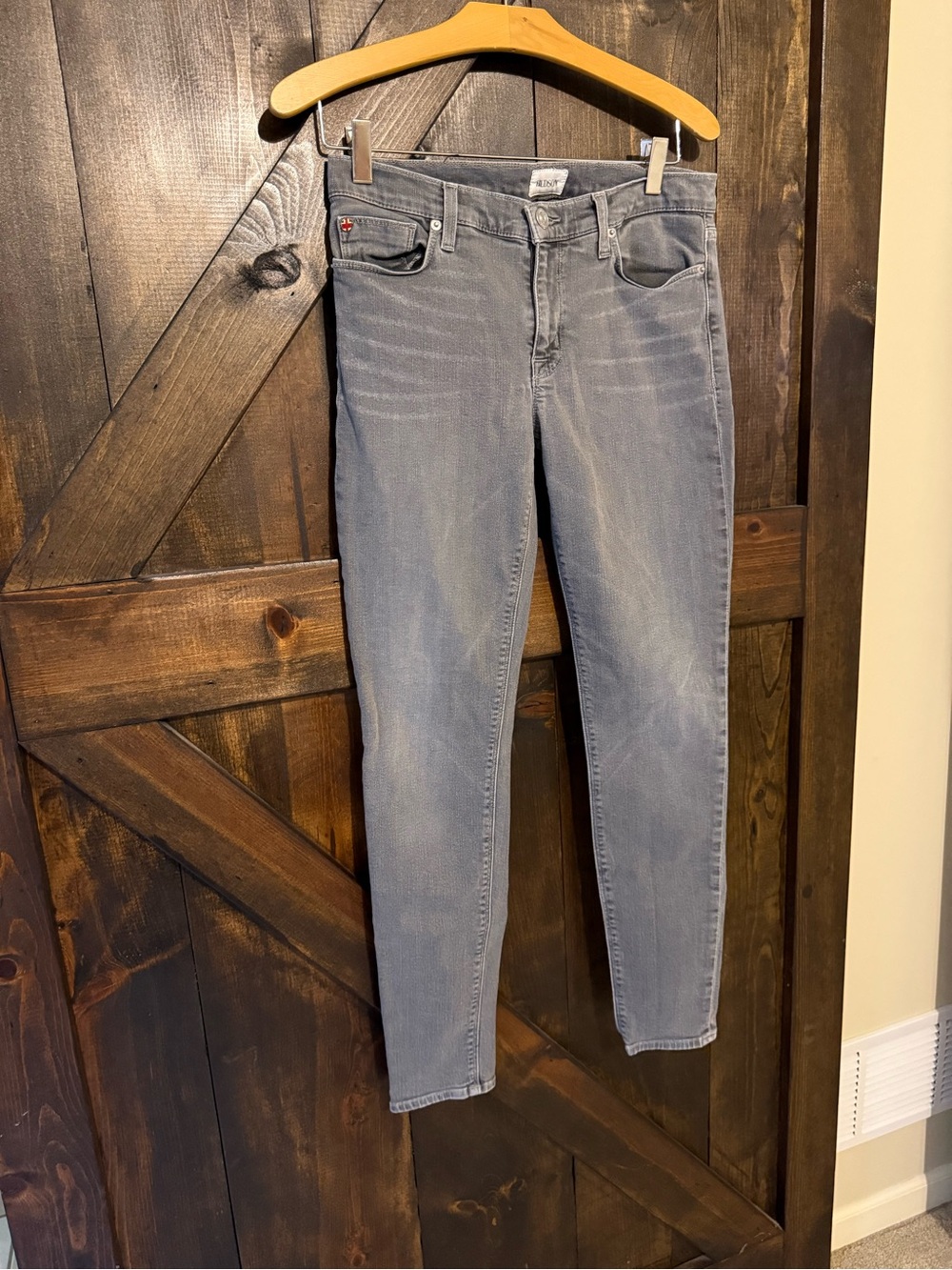 Hudson Jeans Women's Skinny Jeans - Gray Wash